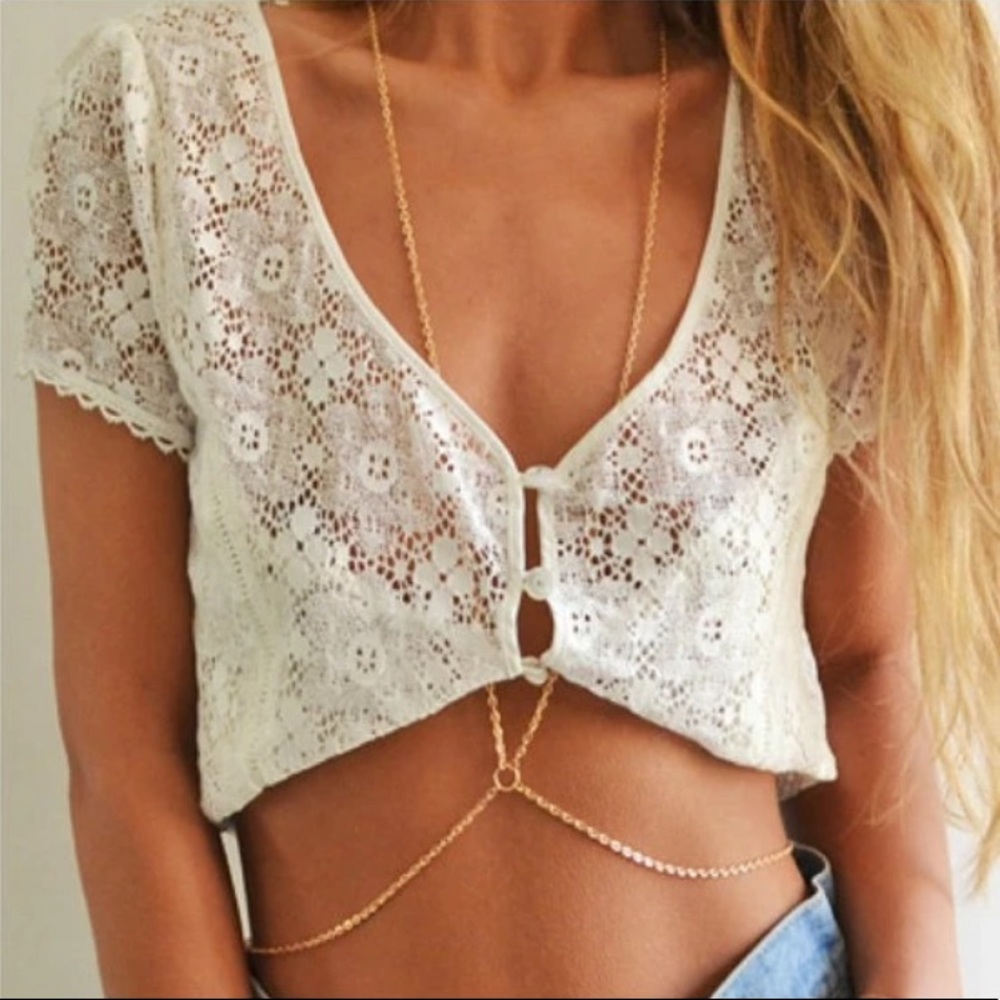 Gold Body Chain